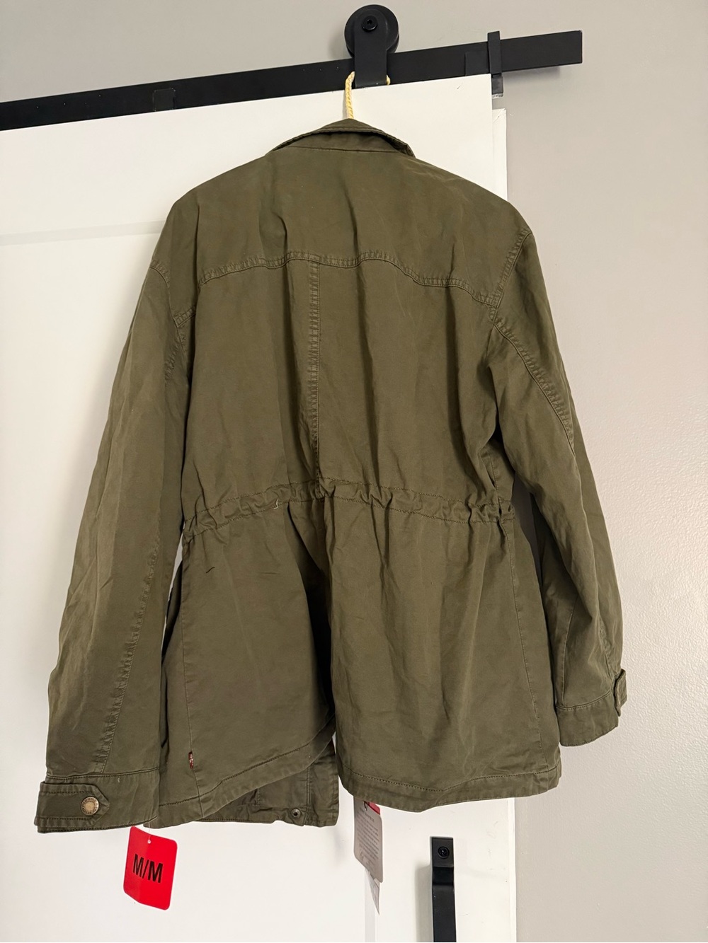 Levi's Women's Olive Green Utility Anorak Jacket - Picture 3 of 5